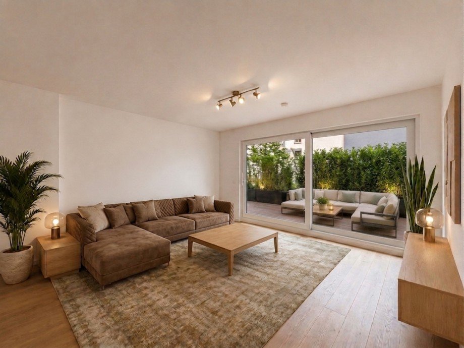 Wohnzimmer Etagenwohnung D�sseldorf