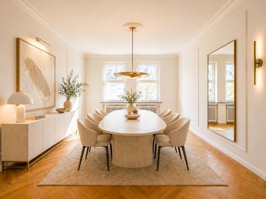 Esszimmer Etagenwohnung D�sseldorf