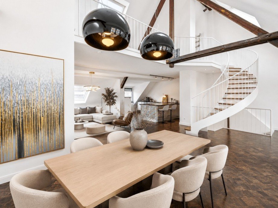 Essbereich Maisonettewohnung D�sseldorf