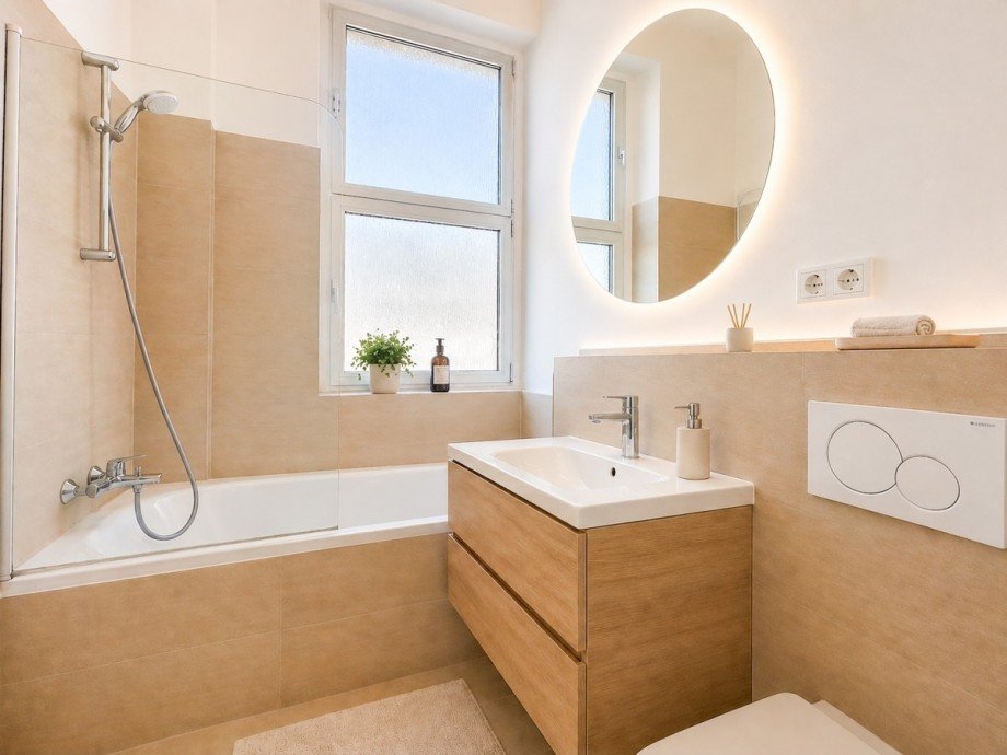 Wannenbad Etagenwohnung D�sseldorf