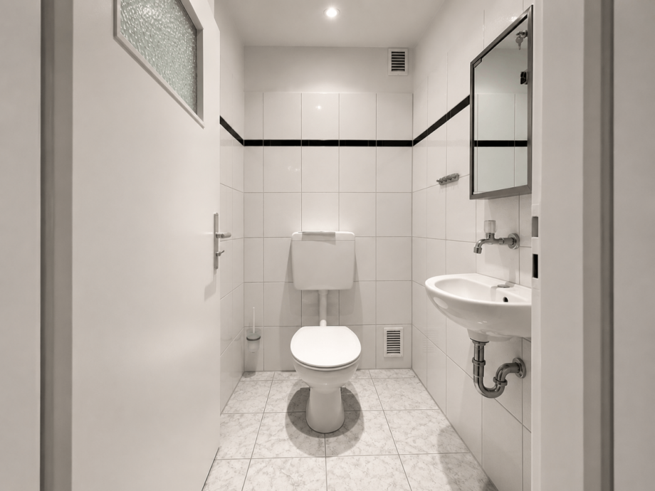 G�ste-WC Dachgeschosswohnung D�sseldorf