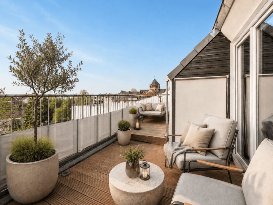 Dachterrasse Maisonettewohnung D�sseldorf