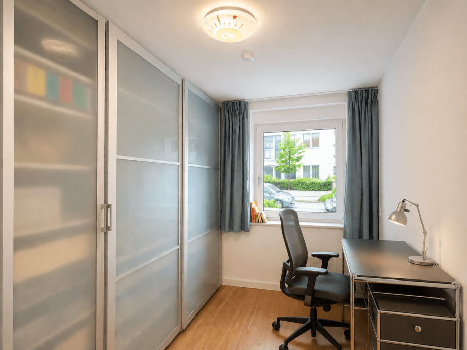 Arbeitszimmer Maisonettewohnung D�sseldorf