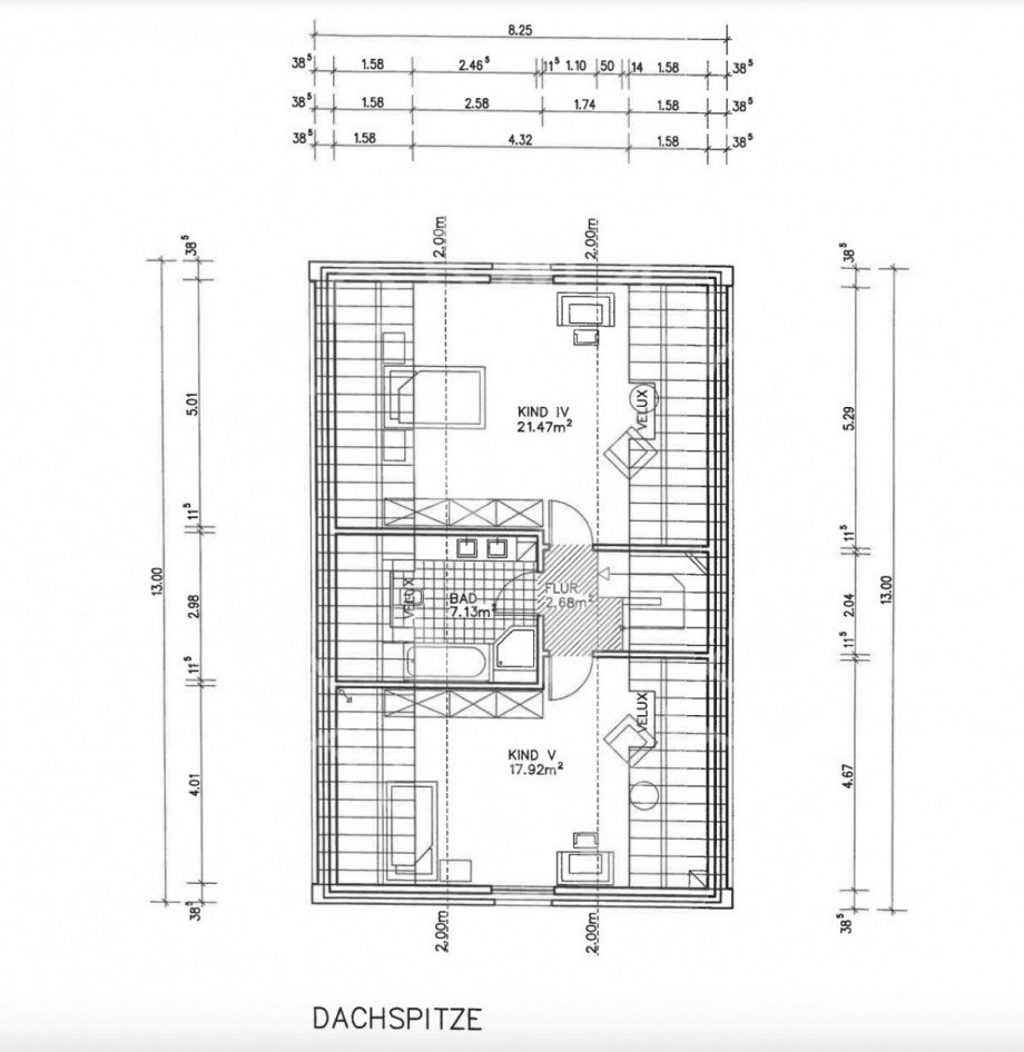 Dachgeschoss Einfamilienhaus D�sseldorf
