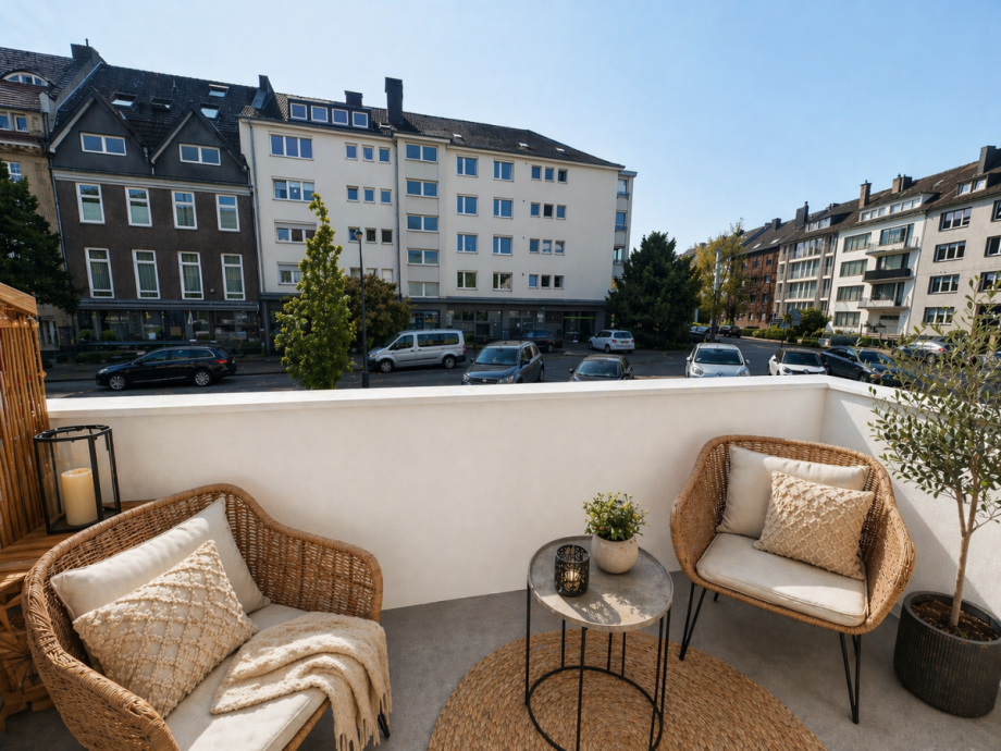 S�d-Balkon Wohnung D�sseldorf