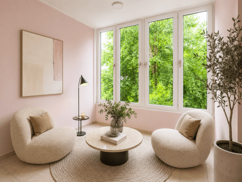 Wintergarten (virtuell m�bliert) Etagenwohnung D�sseldorf