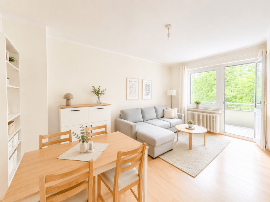 Wohnzimmer Etagenwohnung D�sseldorf