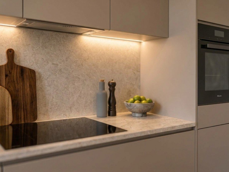 Detailaufnahme - virtuell m�bliert Etagenwohnung D�sseldorf