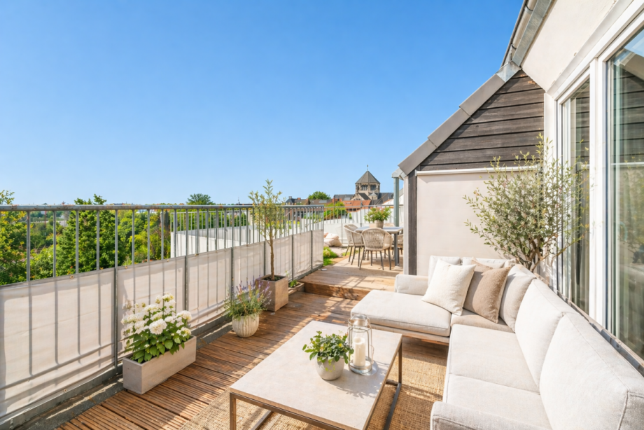 Dachterrasse Maisonettewohnung D�sseldorf