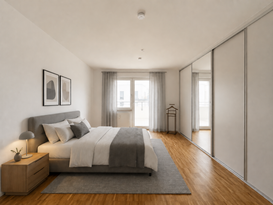 Schlafzimmer Etagenwohnung D�sseldorf