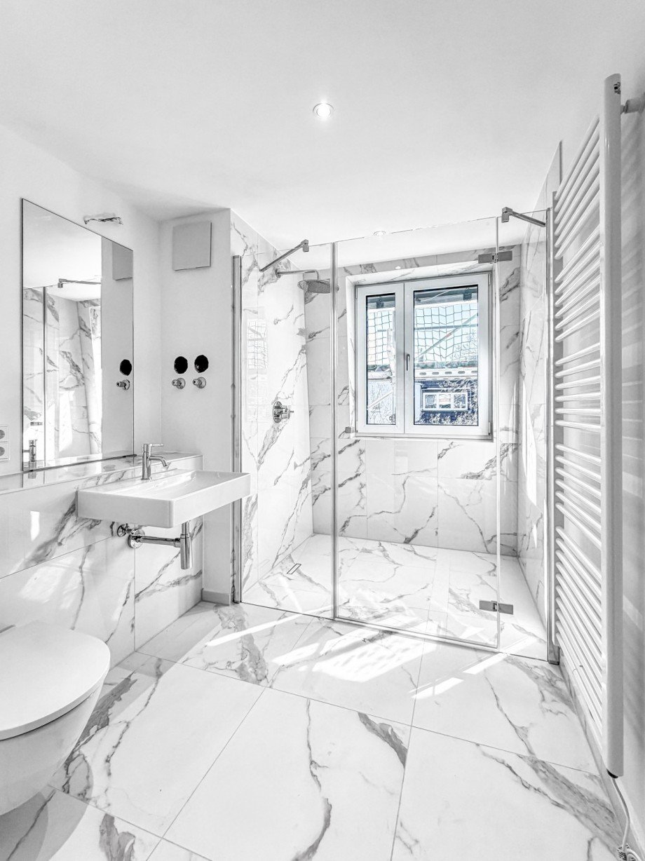 Badezimmer Terrassenwohnung D�sseldorf