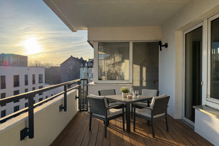 Loggia Etagenwohnung D�sseldorf