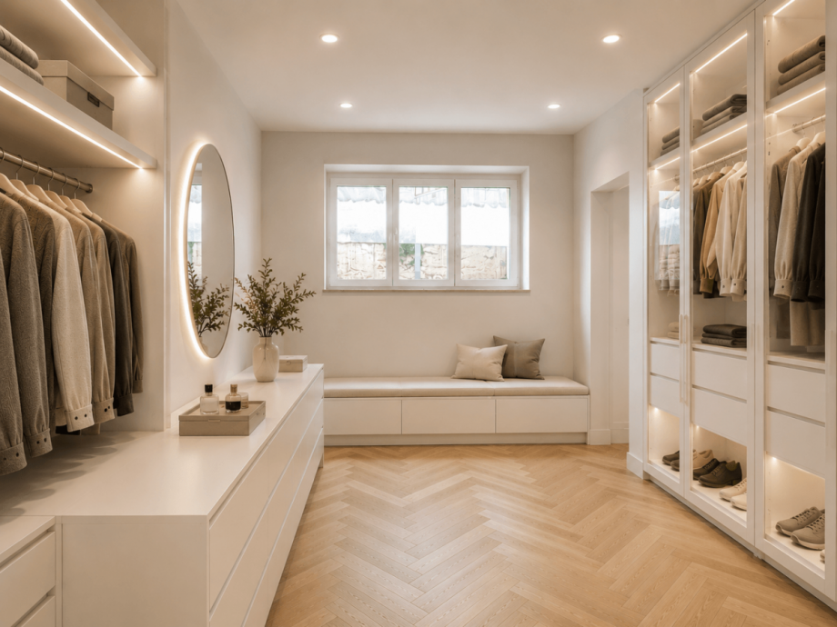 Visualisierung Ankleide Wohnung D�sseldorf
