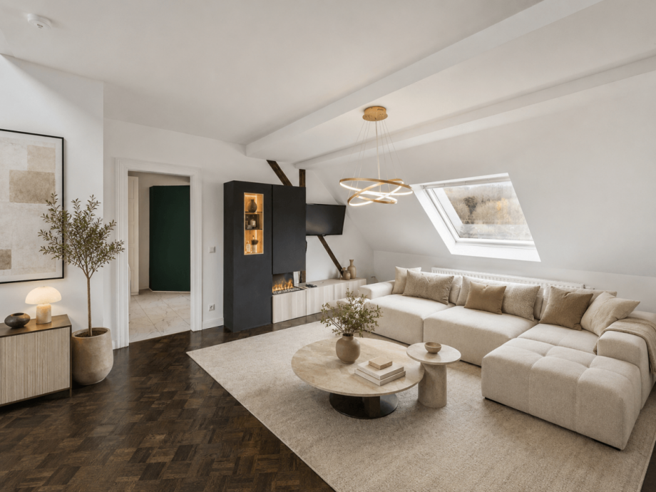 Wohnbereich Maisonettewohnung D�sseldorf