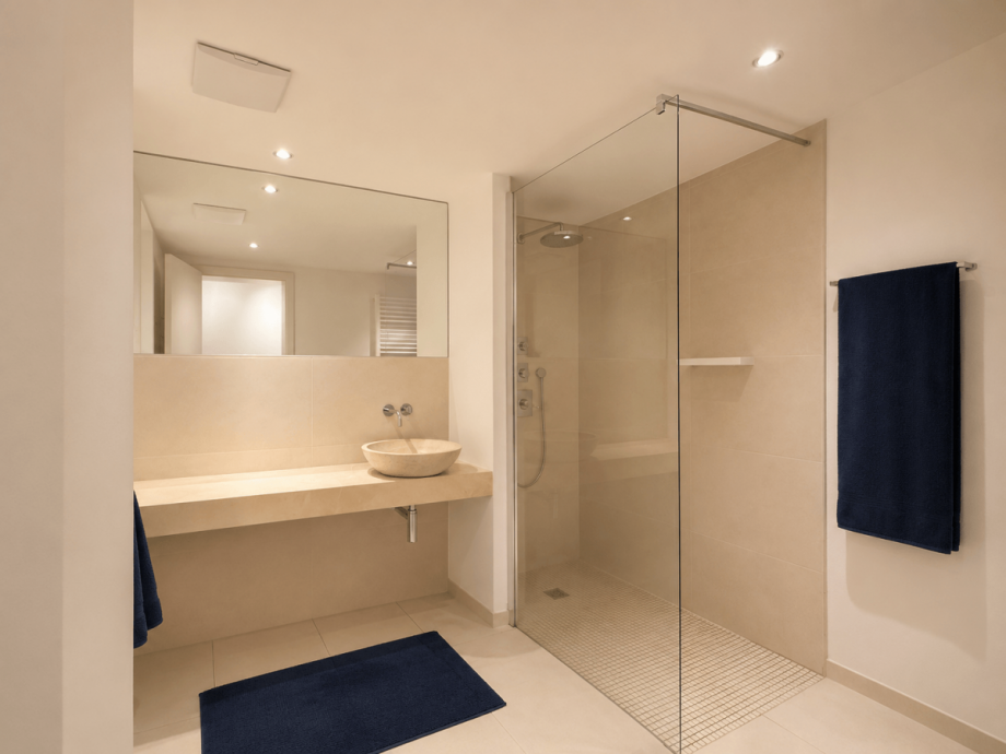Duschbad Maisonettewohnung D�sseldorf
