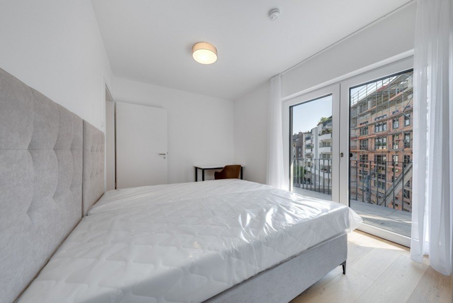Schlafzimmer Musterwohnung Etagenwohnung D�sseldorf