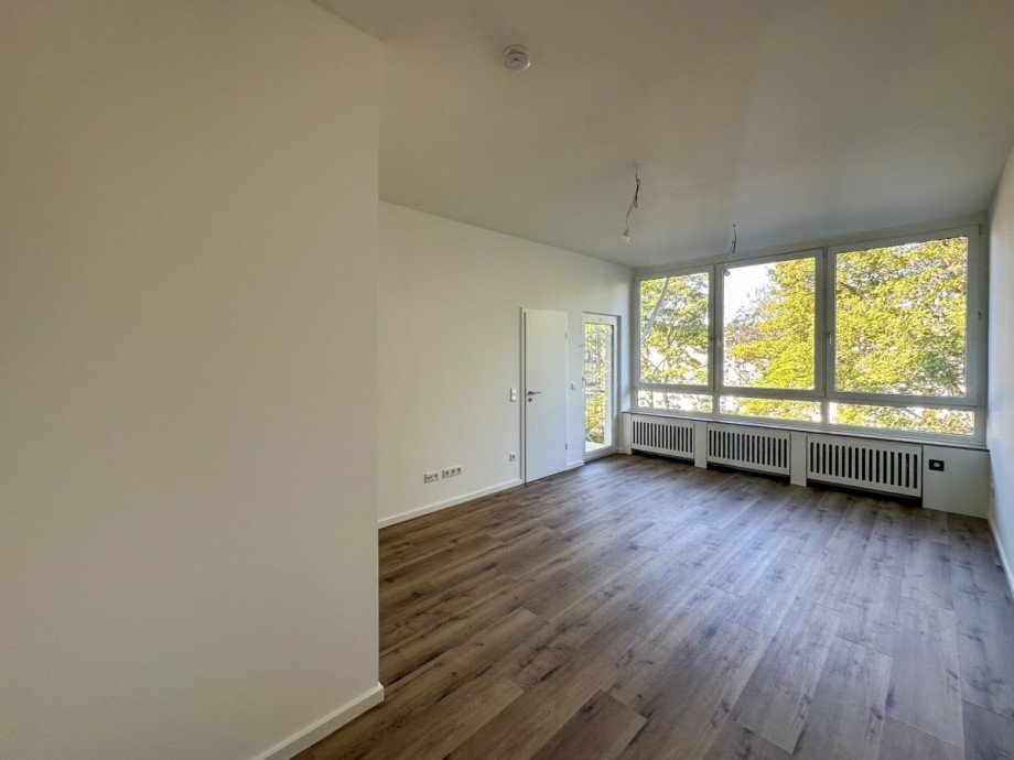 Wohn- und Schlafbereich Etagenwohnung D�sseldorf