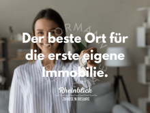 Erste eigene Immobilie Rheinblick