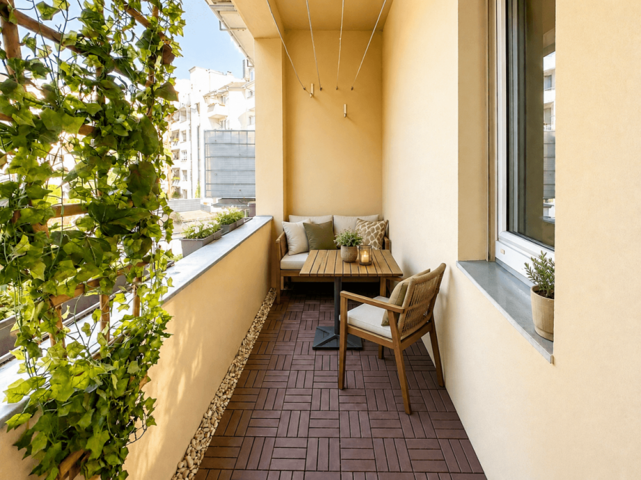 Loggia Etagenwohnung D�sseldorf