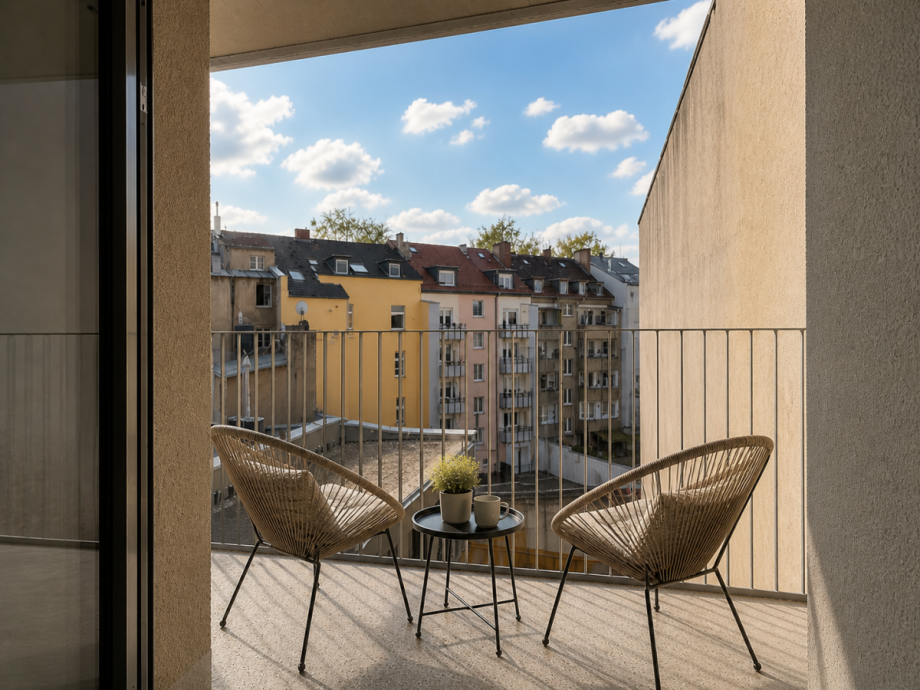 Sust-Balkon Etagenwohnung D�sseldorf
