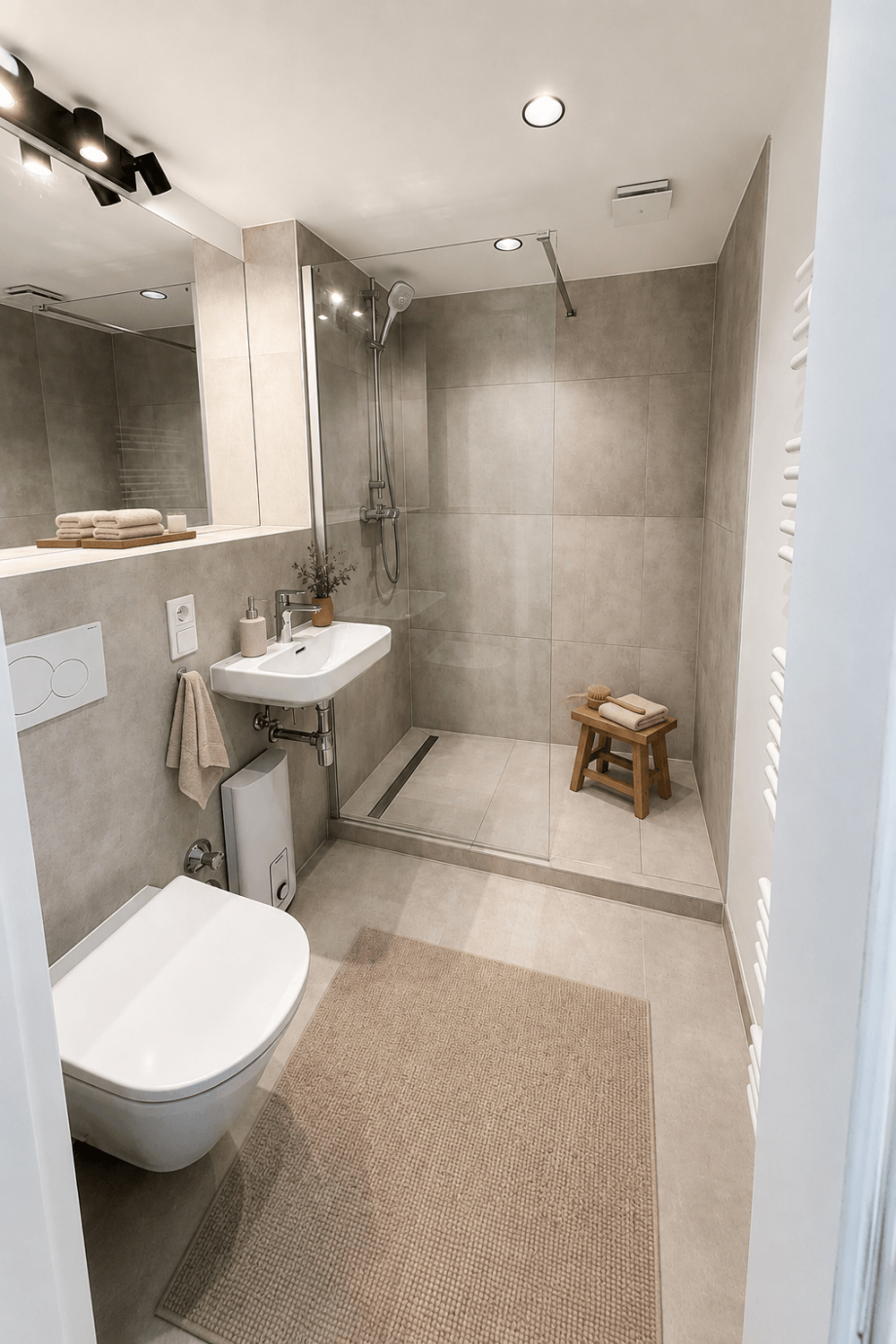 Badezimmer Etagenwohnung D�sseldorf