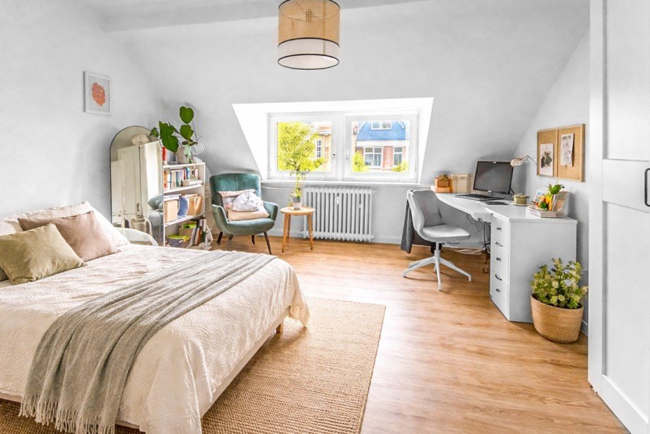 Schlafzimmer Etagenwohnung D�sseldorf