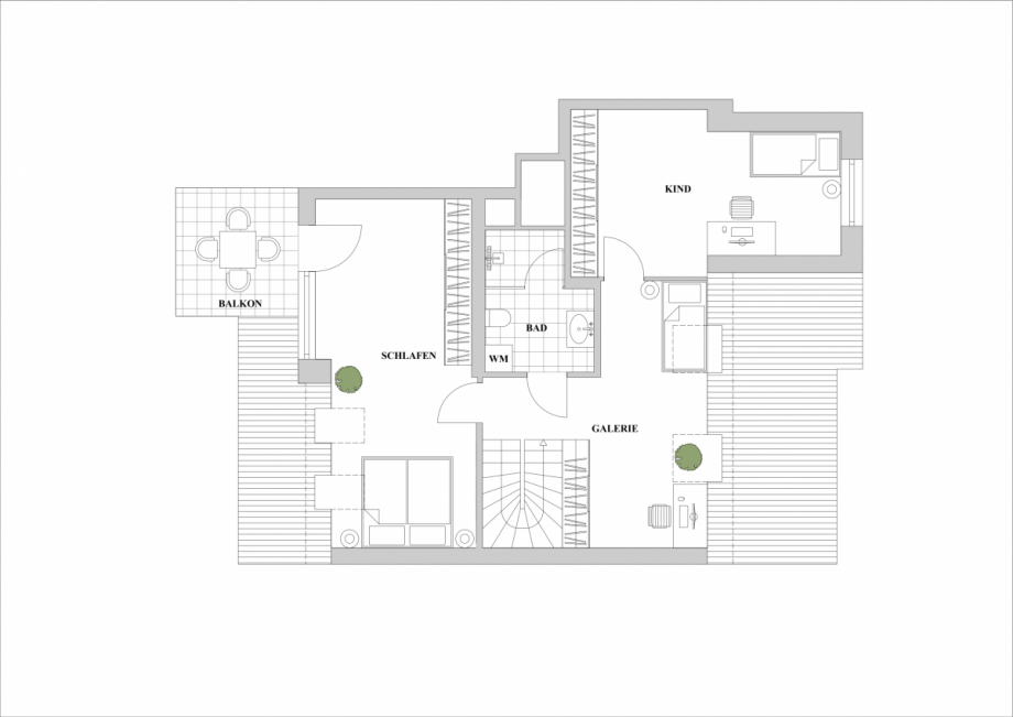 WE 11 - DG Dachgeschosswohnung D�sseldorf