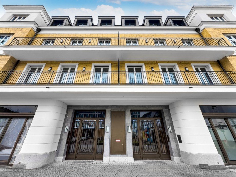 Au�enansicht Etagenwohnung D�sseldorf
