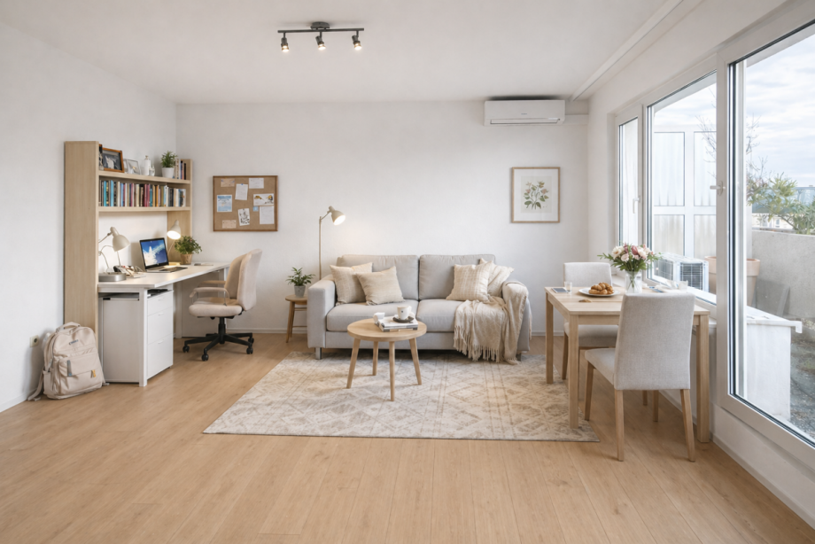 Wohnbereich Dachgeschosswohnung D�sseldorf