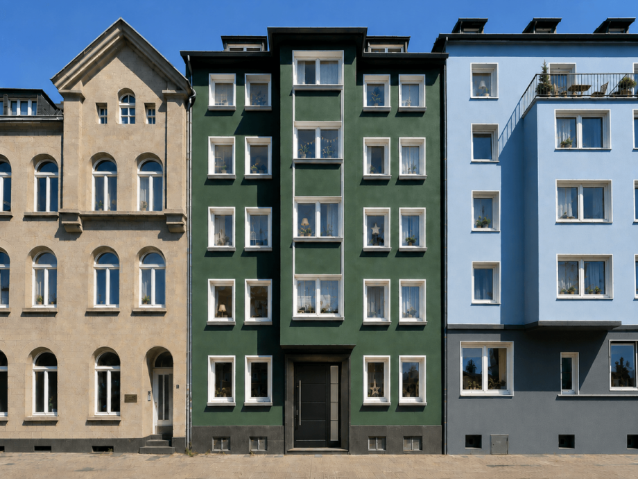 Au�enansicht Wohnung D�sseldorf