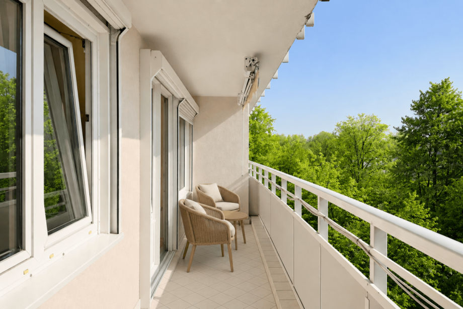 Balkon Etagenwohnung Ratingen