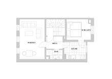 Floor plan Urban Living: Fully Furnished City Apartment in a Prime Location - All Inclusive