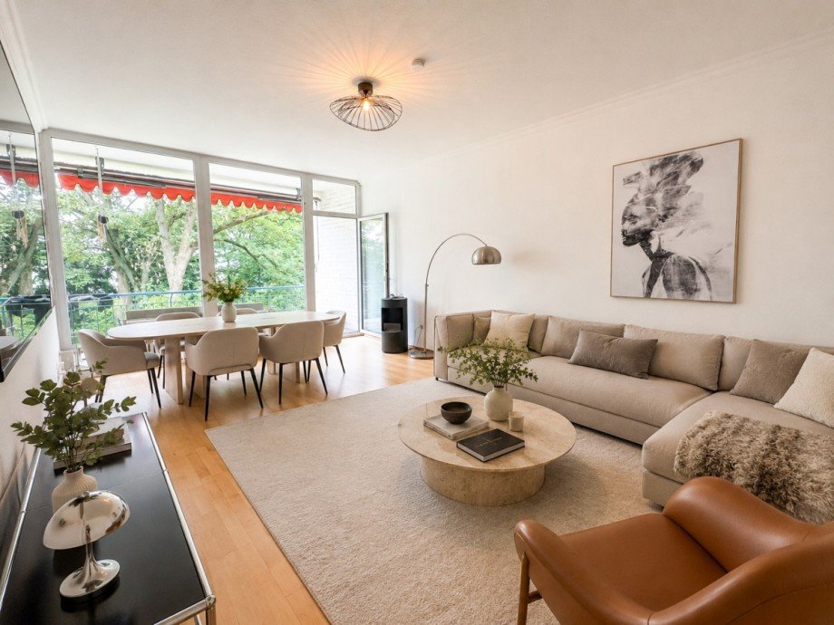 Wohnbereich Etagenwohnung D�sseldorf