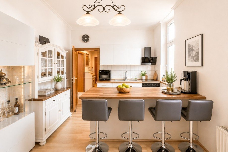 Ku(virtuell m�bliert) Etagenwohnung D�sseldorf