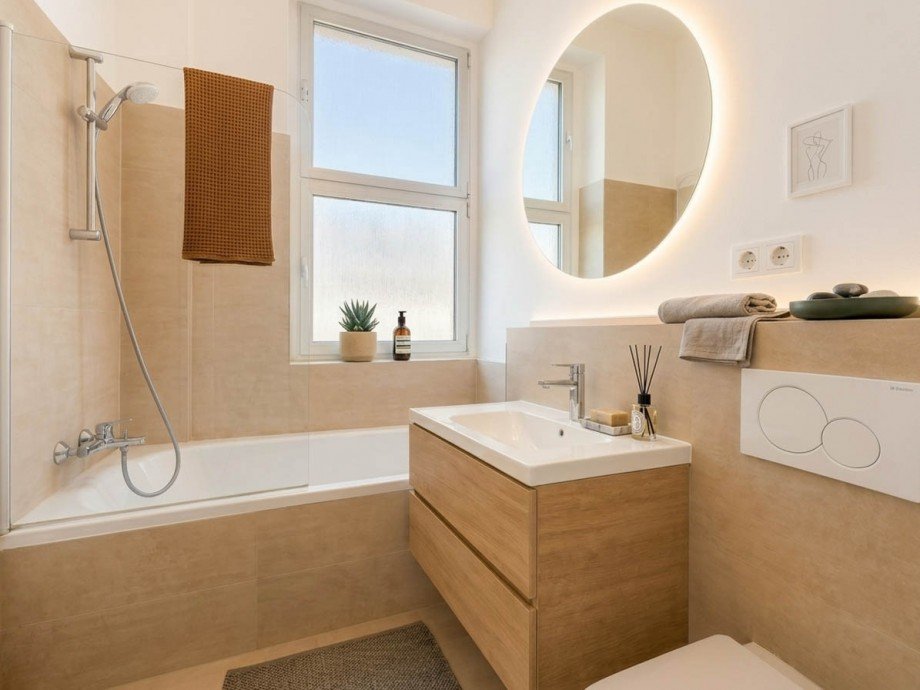Badezimmer Etagenwohnung D�sseldorf