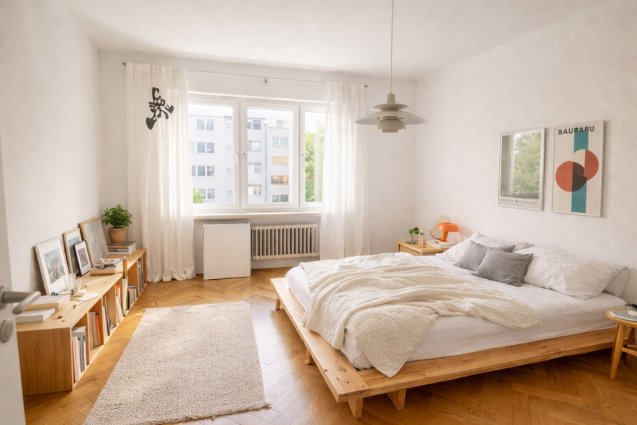 Schlafzimmer Etagenwohnung D�sseldorf
