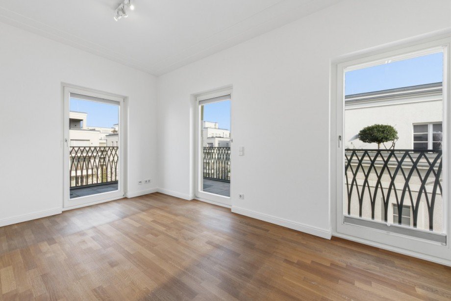 Master-Schlafzimmer Maisonettewohnung D�sseldorf