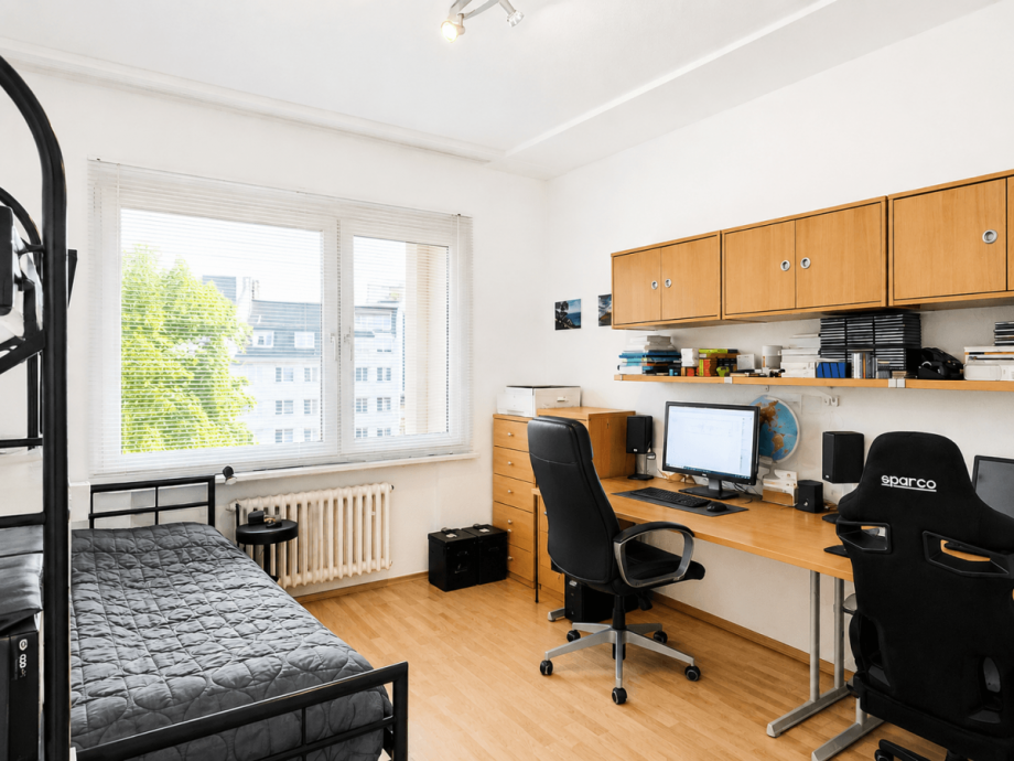 Schlafzimmer Etagenwohnung D�sseldorf