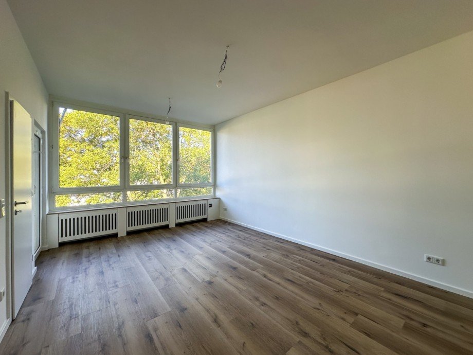 Wohn- und Schlafbereich Etagenwohnung D�sseldorf