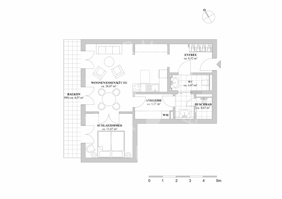 Belsenplatz - 1. Obergeschoss Wohnung D�sseldorf