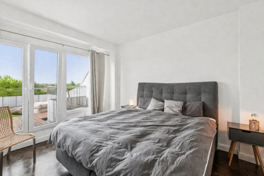 Schlafzimmer Maisonettewohnung D�sseldorf
