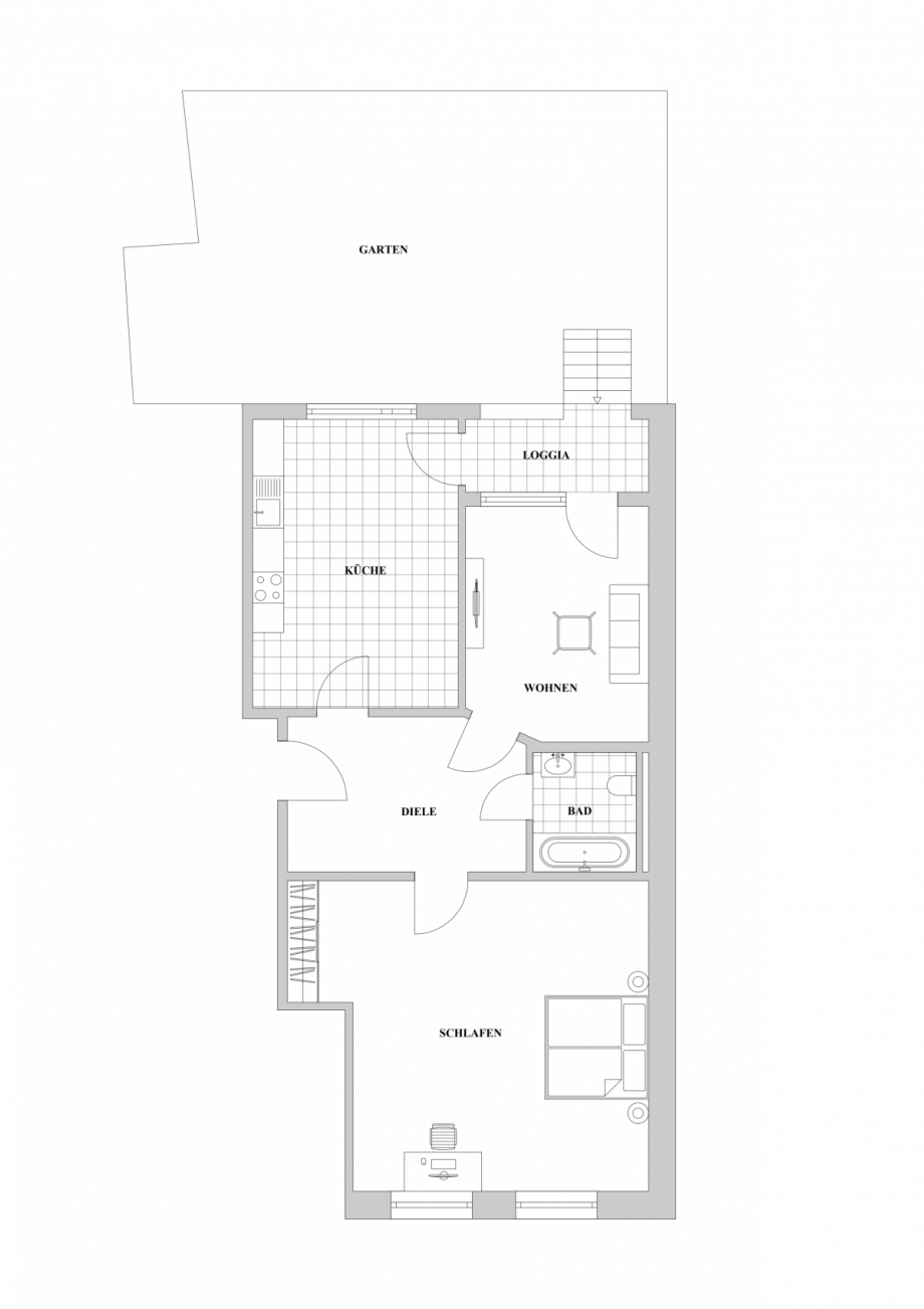 Grund Wohnung D�sseldorf