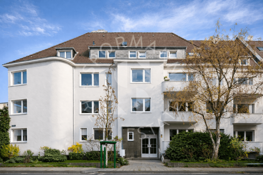 Au�enansicht Etagenwohnung D�sseldorf