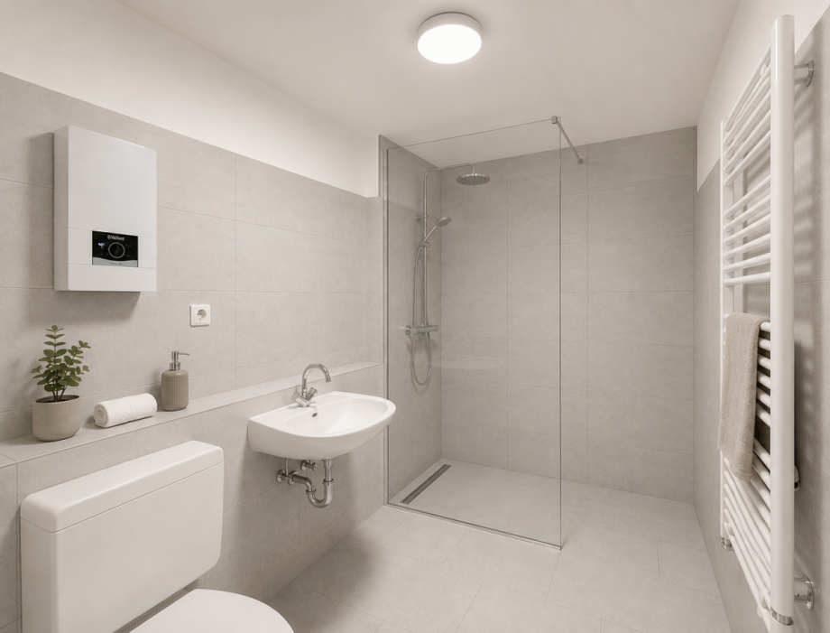 Badezimmer Etagenwohnung D�sseldorf