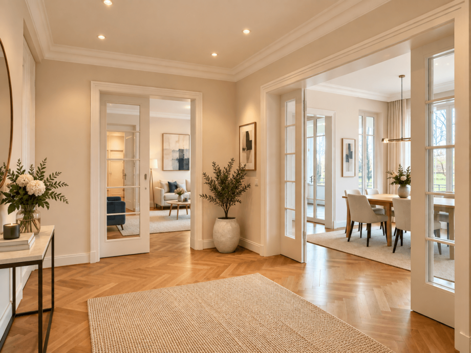 Diele Etagenwohnung D�sseldorf