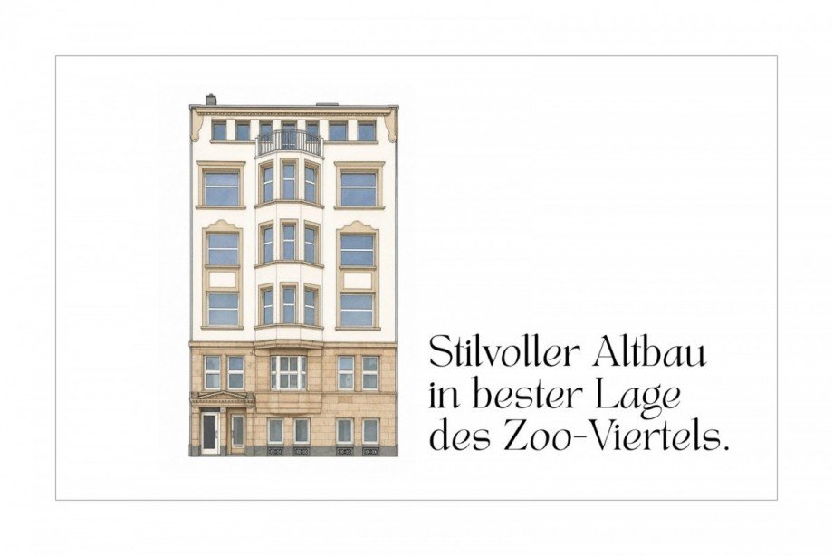 Stilvoller Altbau. Etagenwohnung D�sseldorf