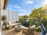 Bild (d2a7a919bcc102cf4179a2ad4d621e22): Erstbezug nach Sanierung - lichtverw�hnte und effizient geschnitte Wohnung mit Balkon & Einbauk�che!