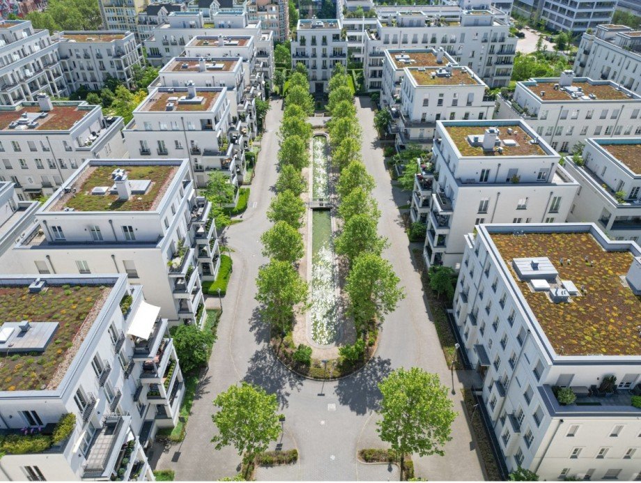 Luftbild HHG Etagenwohnung D�sseldorf