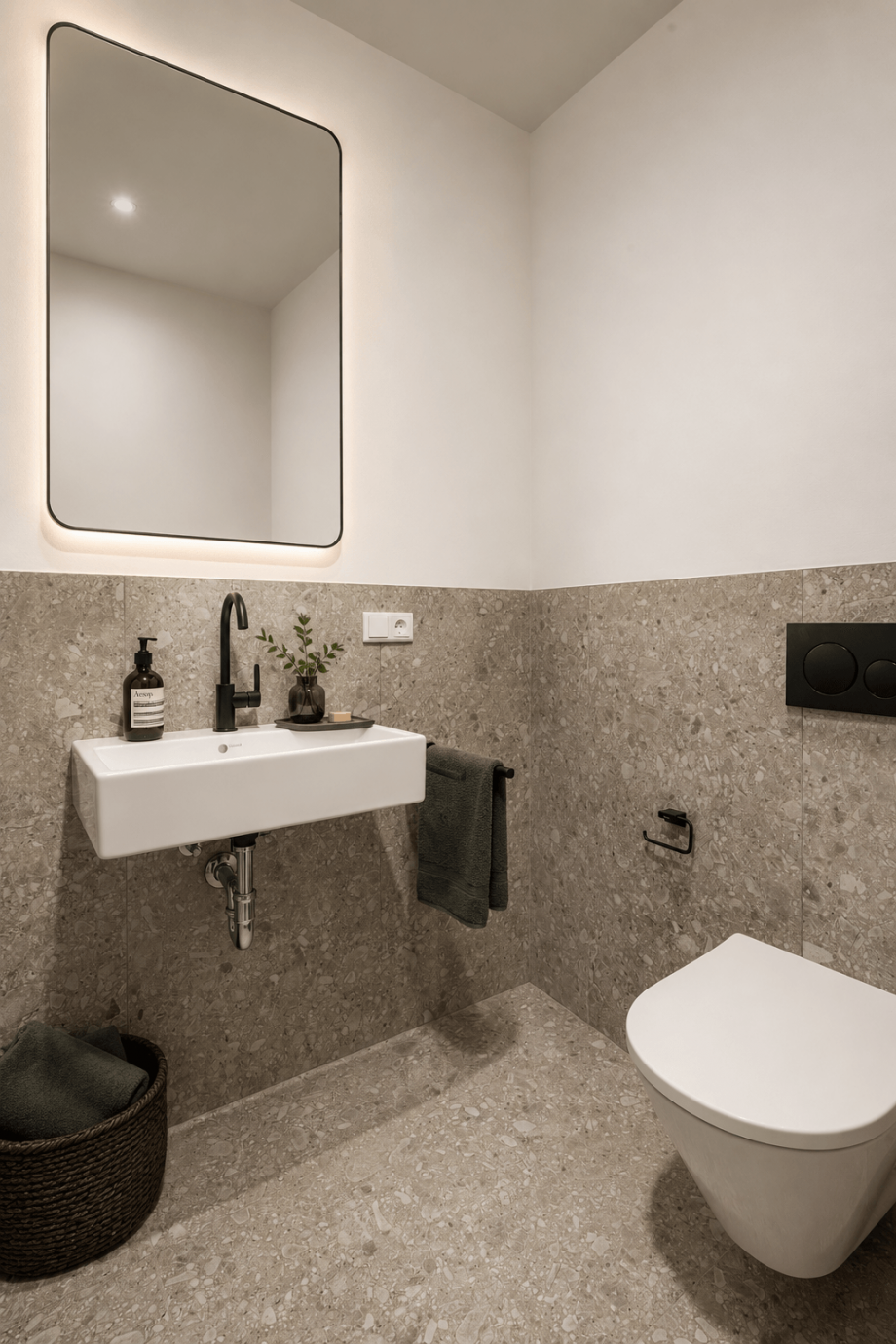 Badezimmer Etagenwohnung D�sseldorf
