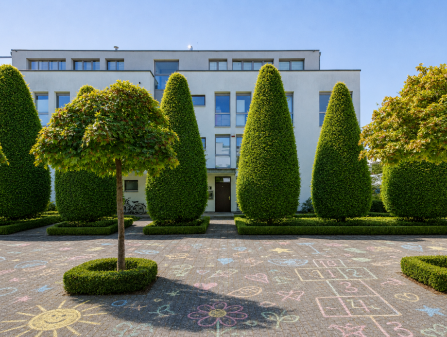 Au�enansicht Wohnung D�sseldorf